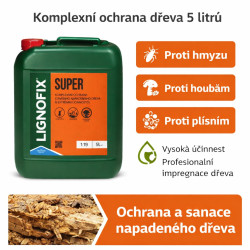 Lignofix Super bezbarvý 5kg
