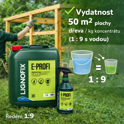 Lignofix E-Profi zelený 10 kg