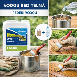 IMPRANAL lazurovací lak slabovrstvý - kaštan 5l