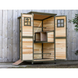 kurnik pro slepice kerbl 81750 tower 109x75x167cm 4