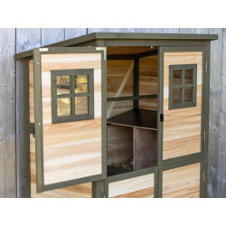 kurnik pro slepice kerbl 81750 tower 109x75x167cm 7