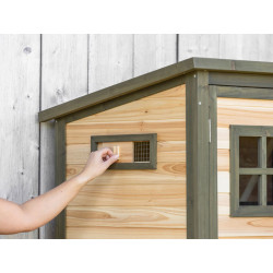 kurnik pro slepice kerbl 81750 tower 109x75x167cm 11