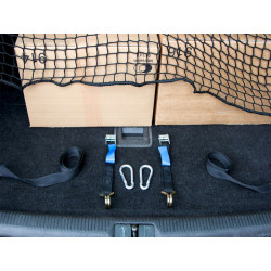 univerzalni sit do kufru auta pro zajisteni nakladu kerbl 37269 120x100cm oka 2 5cm s haky a popruhy nosnost az 760kg 4