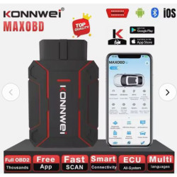 Autodiagnostika Konnwei MAXOBD, aplikace pro Android, iOS