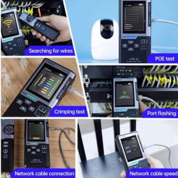 Multifunkční tester kabelů FNIRSI LPM10A
