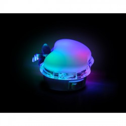 Solight noční LED světélko jablko, 0,5W, RGB, 230V, vypínač