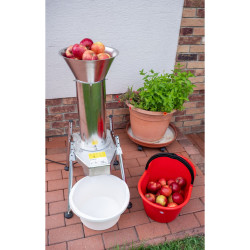 Drtič ovoce AGF-1, 1100 W, 15 l, 400 kg/h, 55x55x104 cm