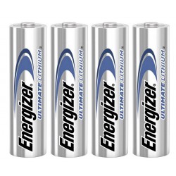 Lithiová baterie Energizer Hi Energy, typ AA, 3 + 1 zdarma