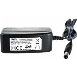 Napáječ, síťový adaptér DVE 12V/1A spínaný, koncovka 5,5x2,1mm