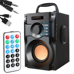 Reproduktor Bluetooth, rádio, dálkový ovladač