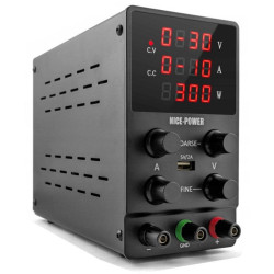 Laboratorní zdroj Nice-Power SPS3010 0-30V/0-10A černý