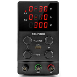 Laboratorní zdroj Nice-Power SPS3010 0-30V/0-10A černý