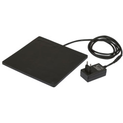 Výhřevná gumová podložka k napáječce nebo misce na vodu KERBL 70219 PRO, 18W, 24x24 cm