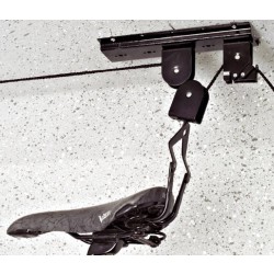 Stropní držák na jízdní kolo Eufab 16411, ocel, černá