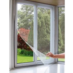Síť okenní proti hmyzu 100x130cm, bílá EXTOL CRAFT