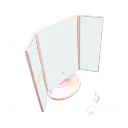 HARMONY Kosmetické zrcadlo - růžové