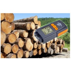 Měřič vlhkosti dřeva - vlhkoměr dřeva BENETECH GM605