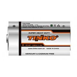 Baterie TINKO 1,5V C(R14), Zn-Cl