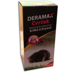Deramax®-Cvrček - Elektronický odpuzovač-plašič krtků a hryzců