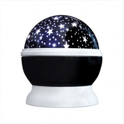 Koule vánoční SOLIGHT 1V220 projekční, multicolor, 9 režimů, otáčení, USB, 4x AAA