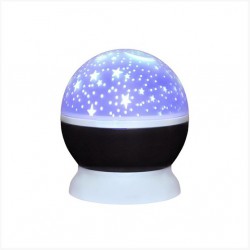 Koule vánoční SOLIGHT 1V220 projekční, multicolor, 9 režimů, otáčení, USB, 4x AAA