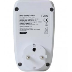 Měřič spotřeby elektrické energie Geti GPM02