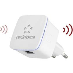 Renkforce RF-WR-N300MINI Wi-Fi repeater 300 MBit/s 2.4 GHz
