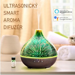 Hütermann A16 smart aroma difuzer 300ml světlý - dálkově ovládaný přes wifi