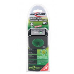 Spínací zásuvka s časovačem Ansmann, 5024063, 2500 W, denní, CZ zástrčka