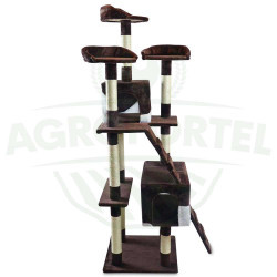 Kočičí škrabadlo H3 - Hnědo-béžové