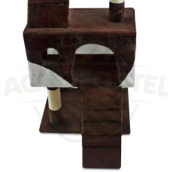 Kočičí škrabadlo H3 - Hnědo-béžové