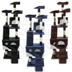 Kočičí škrabadlo H3 - Hnědo-béžové