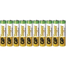 Baterie AAA (R03) alkalická GP Super Alkaline 10ks