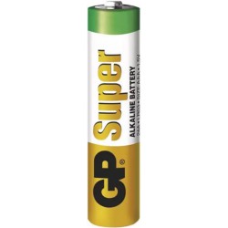 Baterie AAA (R03) alkalická GP Super Alkaline 10ks