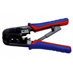 Knipex Netzwerk Werkzeug 97 51 10 krimpovací kleště modulární zástrčky (zástrčky Western) , RJ11, RJ12, RJ45