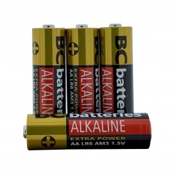 BC batteries Extra power alkalická AA tužková baterie 1,5V LR6 (BLISTR 20 kusů)