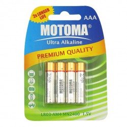 Baterie alkalická R03 AAA MOTOMA - 1ks