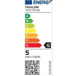 LED žárovka Trixline 5W, 2700K, GU10 teplá bílá