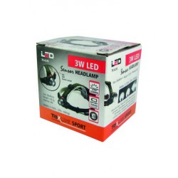 LED čelovka se senzorem TRIXLINE BC TR 245, 350lm, 3W, AAA