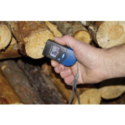Měřič vlhkosti dřeva a stavebních materiálů Basetech BT-400