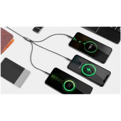 Kabel REBEL USB 3v1 1m