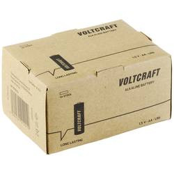 VOLTCRAFT Industrial LR6 tužková baterie AA alkalicko-manganová 3000 mAh 1.5 V 24 ks