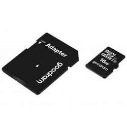 Karta paměťová GOODRAM micro SD 16 GB s adaptérem