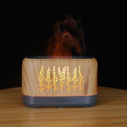 Hütermann flame aroma difusér s efektem plamene- Světlé dřevo